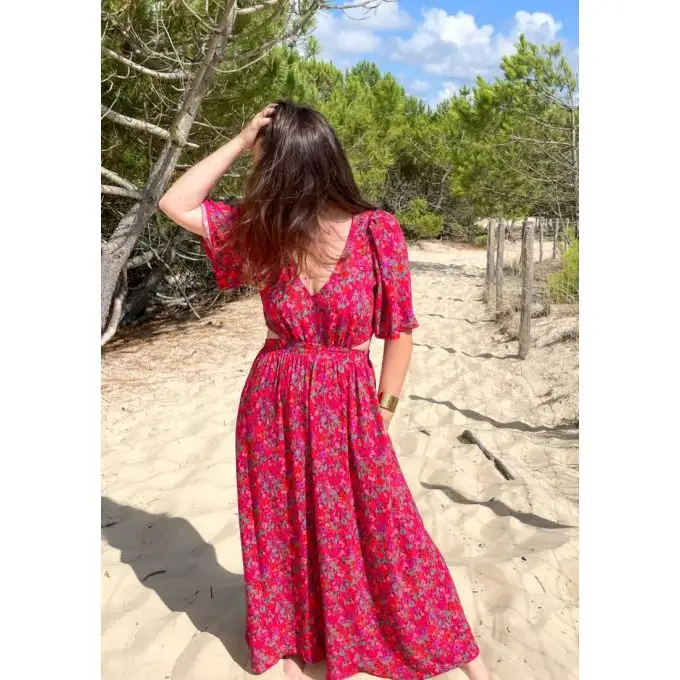 Modello Lia abito 34 48 Clématisse Pattern