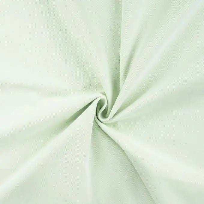 Tessuto denim elasticizzato verde chiaro