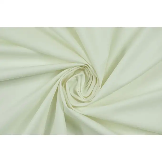 Rotolo 39 metri di cotone bianco panna stretch