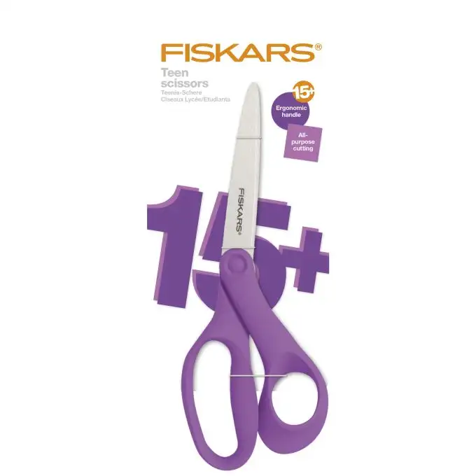 Forbici studente 20 cm viola - Fiskars