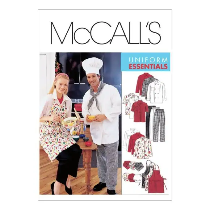 Modello McCALL's M2233XXL Giacca Camicia Accessorio Pantalone Donna Uomo 60