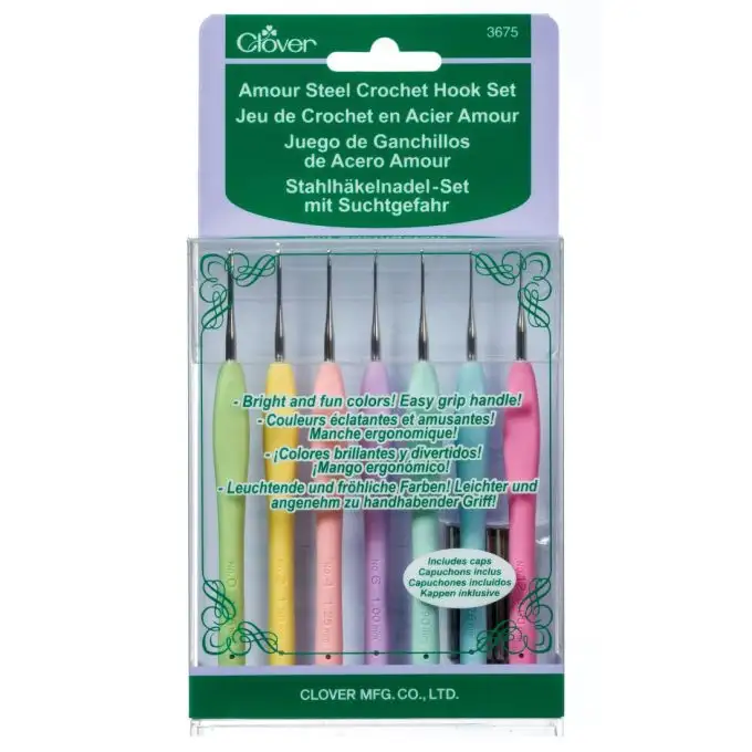 Gancio amore multicolore acciaio assortimento x7 - Clover