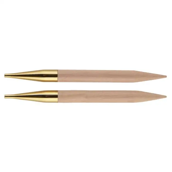 Filo circolare intercambiabile standard basix in betulla 11.6 cm x 9 mm - Knit Pro