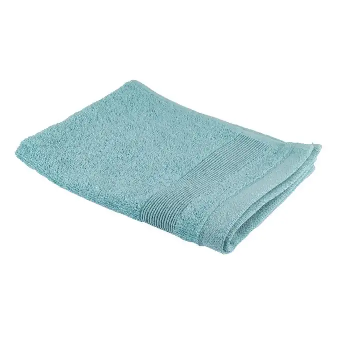 Asciugamano ospite verde acqua 30x40cm 450gsm