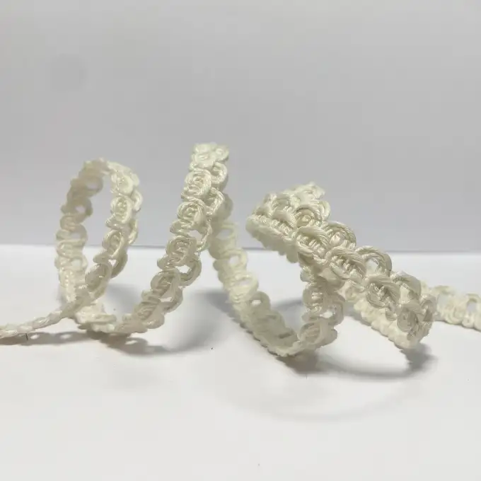 Nastro pizzo bridget 12mm crema