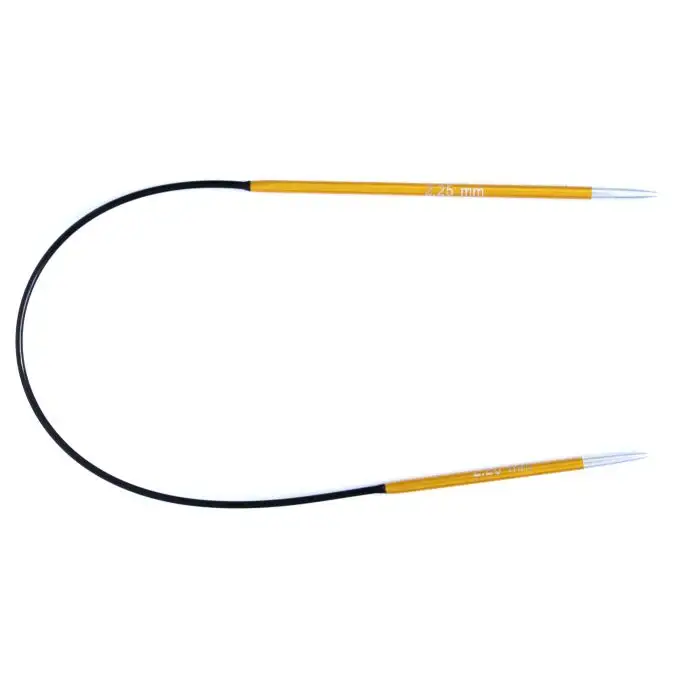 Aghi circolari fissi Zing 25 cm x 2.25 mm - Knit Pro