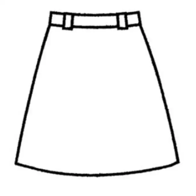 patron frégoli 911 jupe trapèze donna 36 44