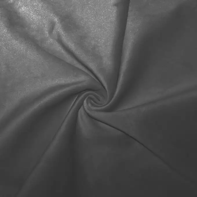 Tessuto velluto isolante oscurante unito antracite