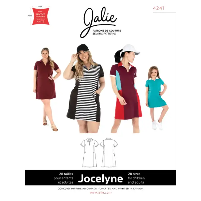 Modello Jalie 4241 Jocelyne abito polo bambino adulto