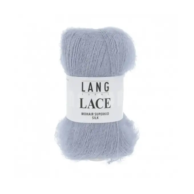 Gomitolo Mohair e Seta da lavorare LACE - 25 GR - Lang Yarns