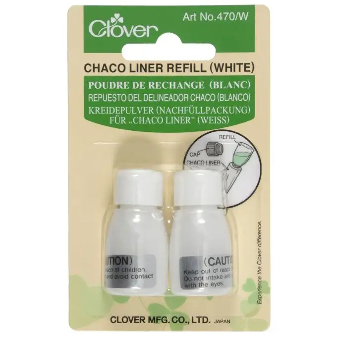 Ricarica gesso Chaco bianco - Clover