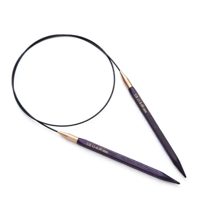 Aghi da maglia circolari fissi cubics 100 cm x 3 mm - Knit Pro