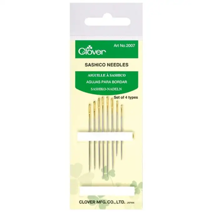 Ago di ricamo Sashico x8 - Clover