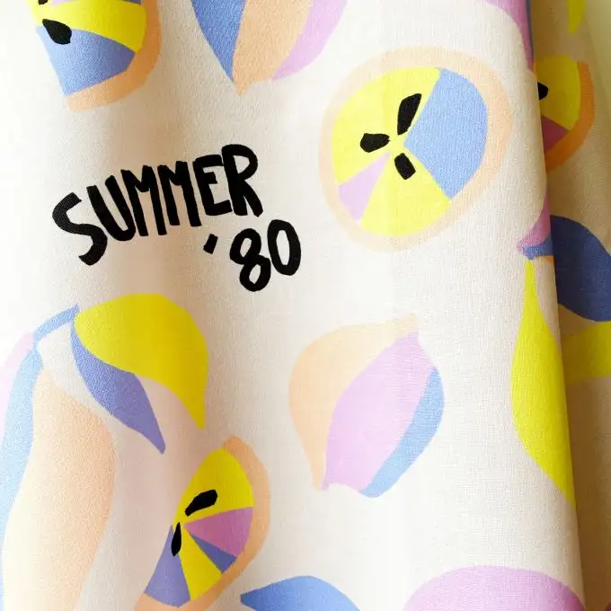 SUMMER 80 BEIGE FRENCH TERRY AL METRO