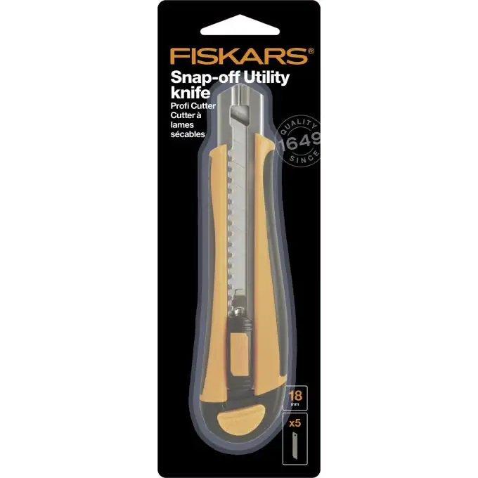 Cutter professionale uso intensivo 18 mm - Fiskars