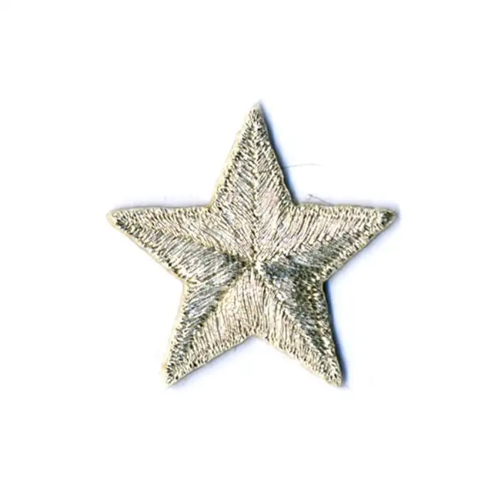 Toppa Termoadesiva Stella Media 3,5 x 3,5 cm - Mediac