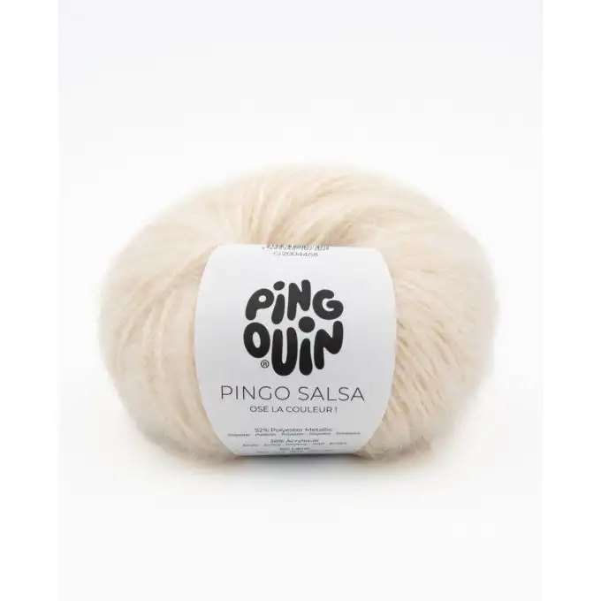 Pelota di filato da maglia Salsa beige dorato - Pingouin