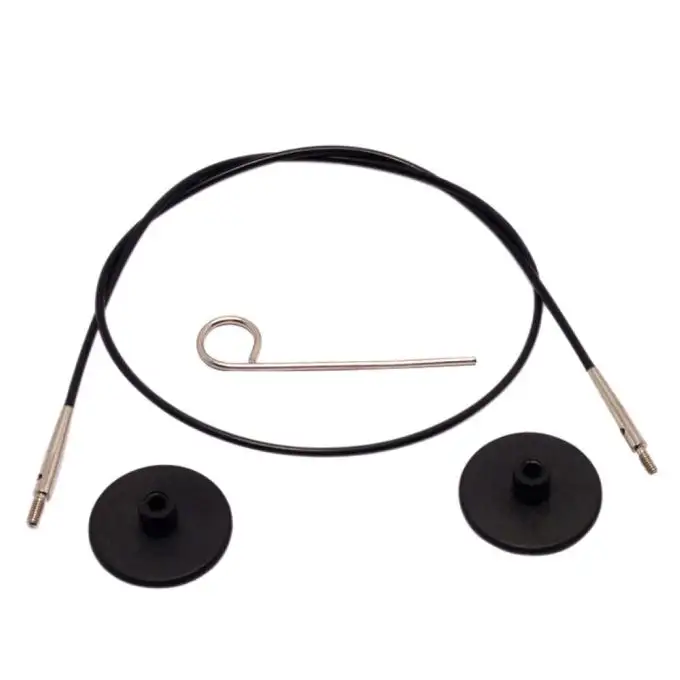 Cavo circolare intercambiabile 94 cm nero - Knit Pro