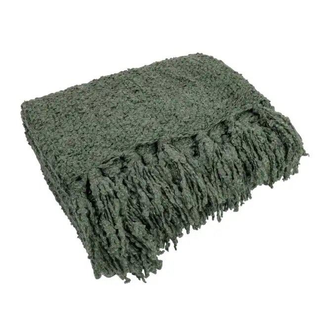 Plaid effet bouclette morbido 130x170cm