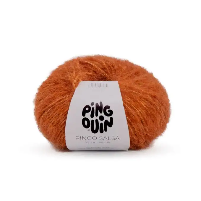Palla di lana Pingo salsa terracotta oro Pingouin