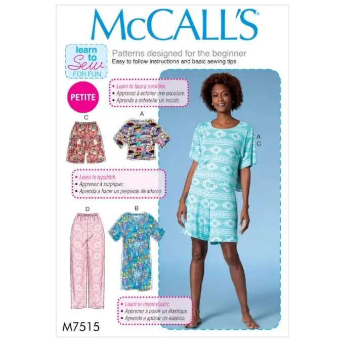 Pigiama donna McCall's 7515ZZ - da L a XXL