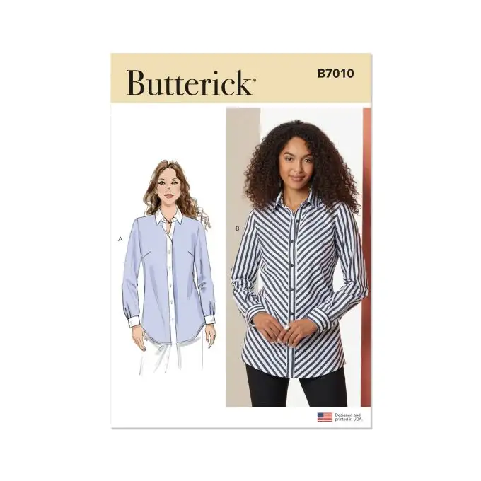 Modello Butterick B7010K5 Donna Camicia 36 a 44