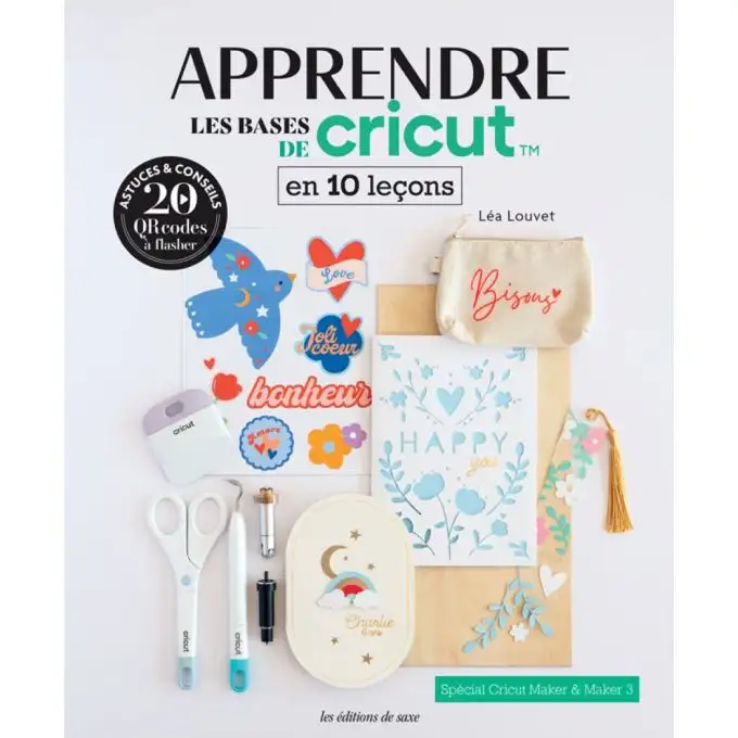 Libro imparare le basi di Cricut in 10 lezioni