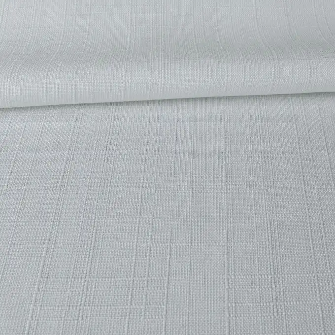 Tessuto copertura unito antimacchia e idrorepellente bianco 295 cm