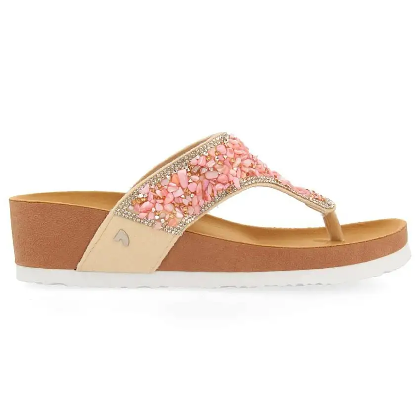 Infradito con zeppa donna Gioseppo Delmore