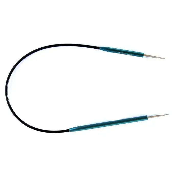 Filo circolare fisso Zing 25 cm x 3.25 mm - Knit Pro