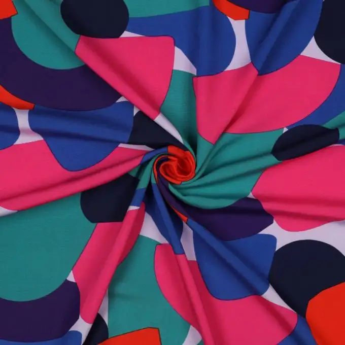 Tessuto popeline viscosa Rockpool viola - Nerida Hansen