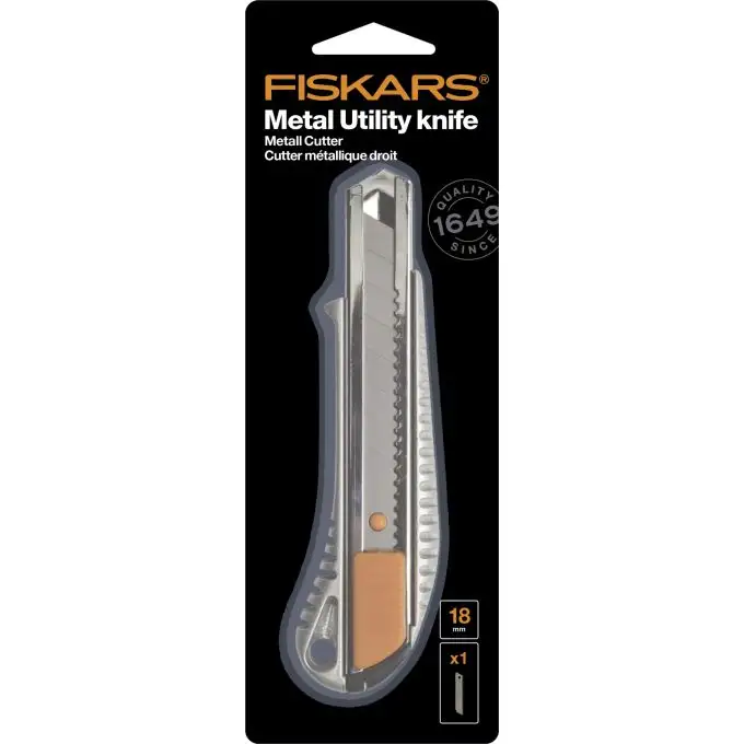 Cutter professionale metallo 18mm - Fiskars