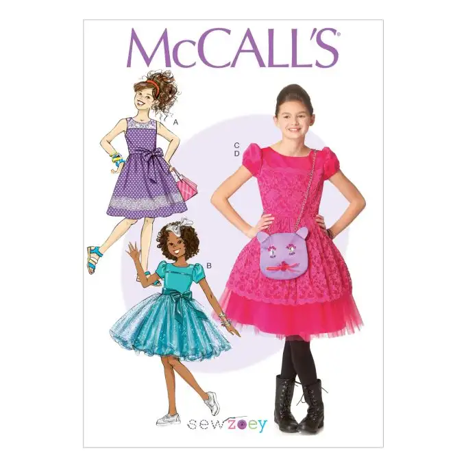 Patron McCall's 7112CCE - Abito e accessori bambino 3-6 anni