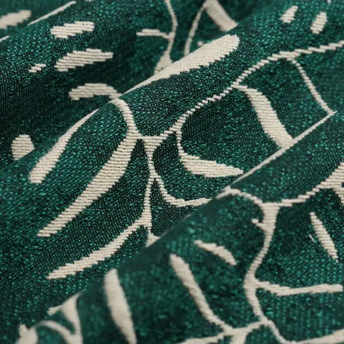 Tessuto jacquard Anthea verde