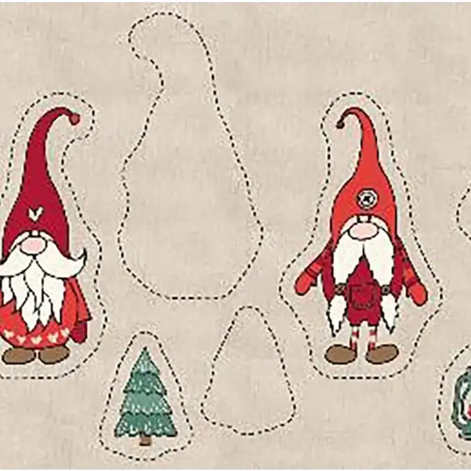 pannello aspetto lino tomte da ritagliare
