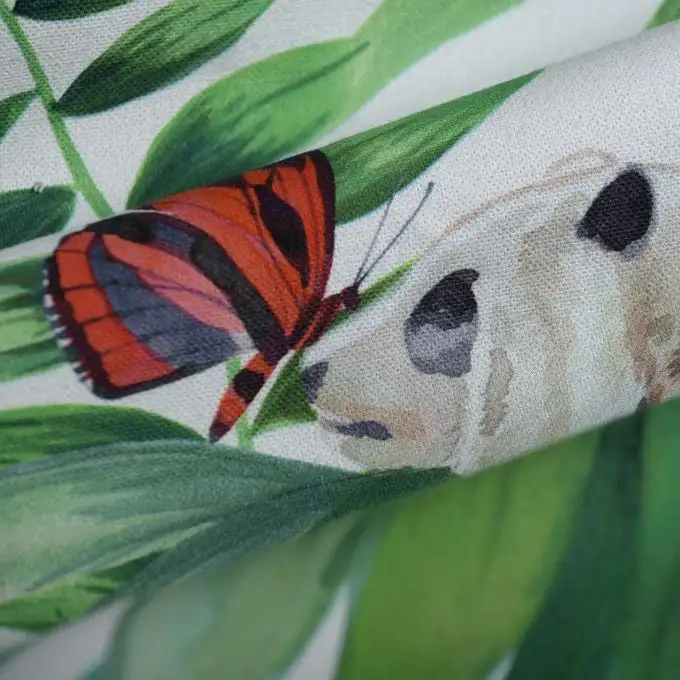 Tessuto bachetta pesante emerizzato Mandalay multicolore