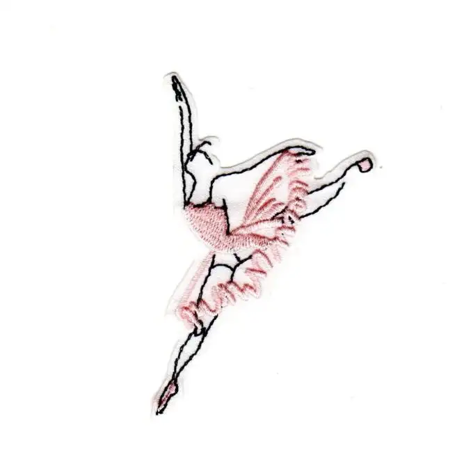 Toppa Termoadesiva Ballerina 3,5 X 4 cm - Mediac
