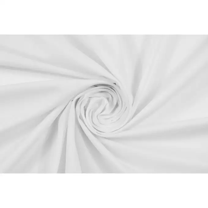 ROTOLO 60 metri FODERA TASCA MISTO COTONE BIANCO OTTICO