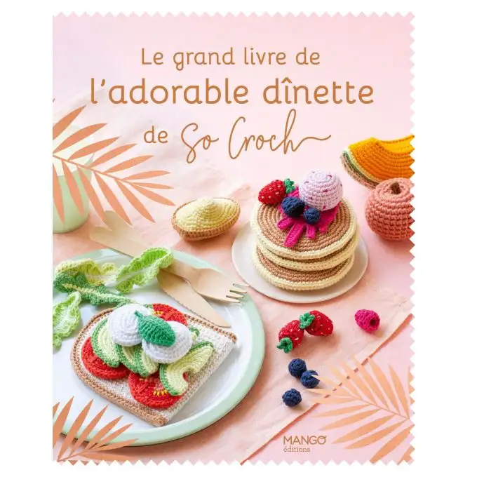 Grande libro dell'adorabile set da pranzo So Croch