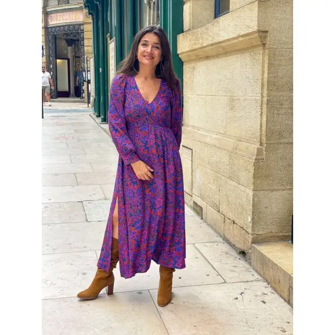 Modello Calista abito donna dal 34 al 48 - Clématisse Pattern