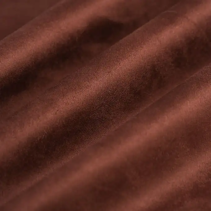 Tessuto scamosciato leggero Vienna marsala