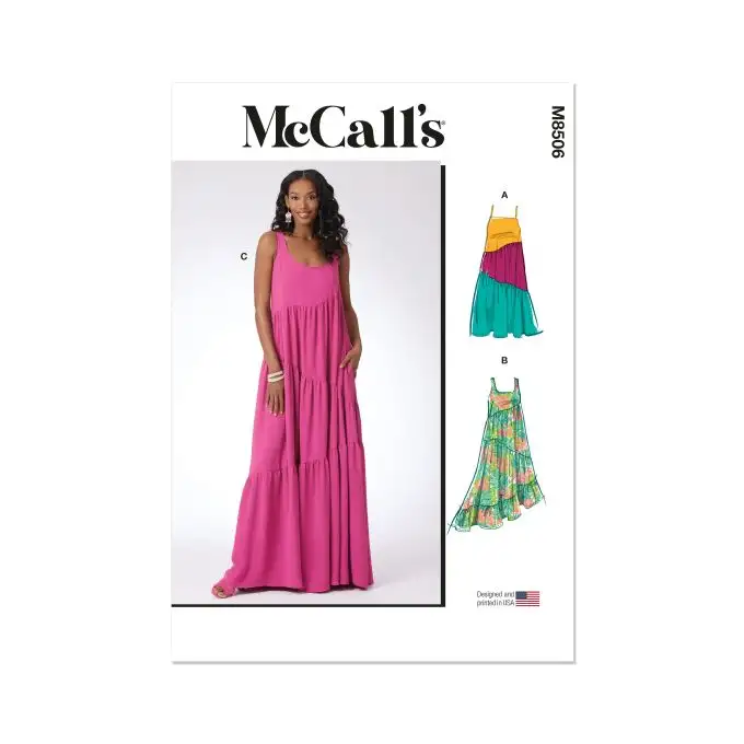 Modello Mc Call's M8506K5 Abito sole dal 36 al 44