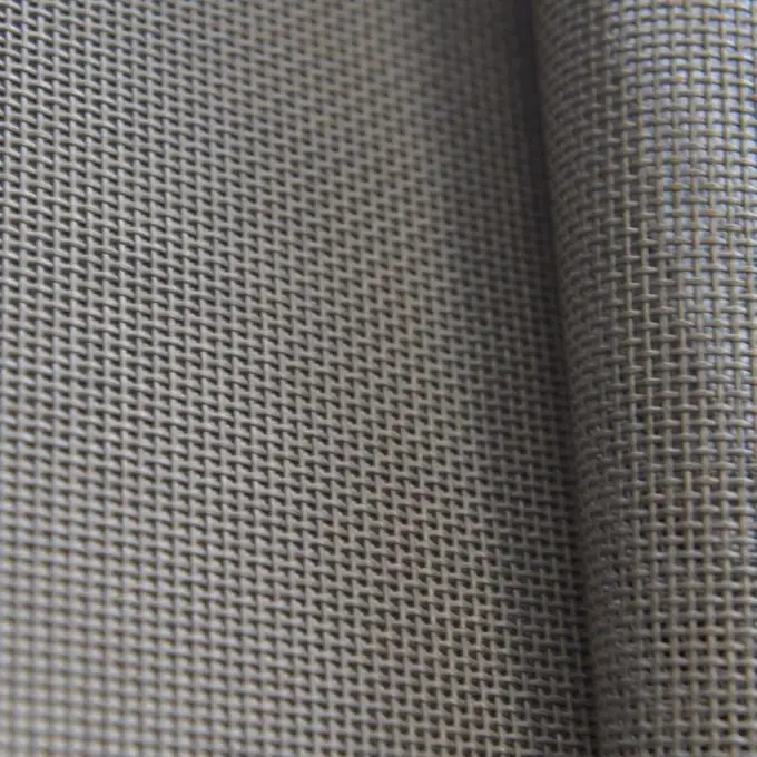 Griglia a rete mobili esterni PVC - qualità seduta - smoky