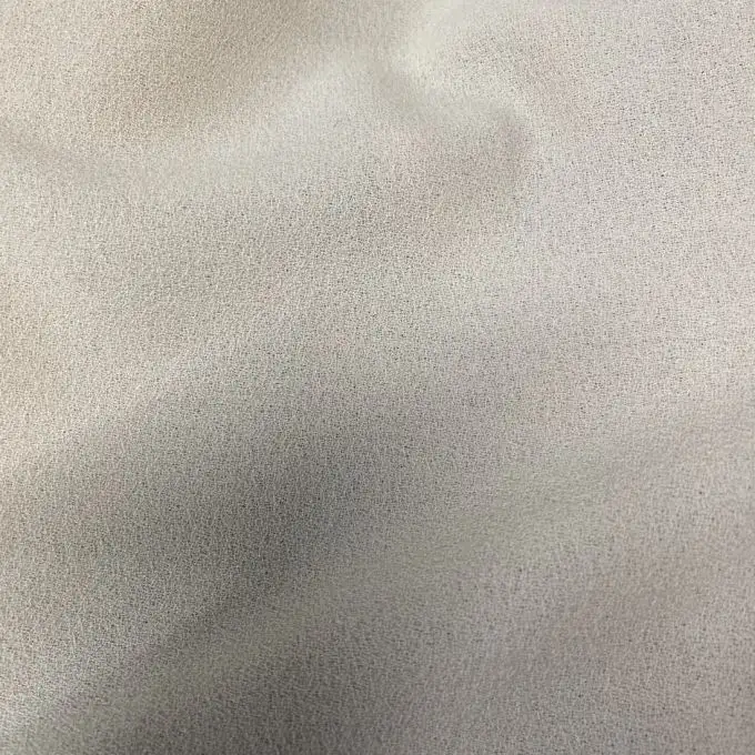 Tessuto crepe di lana Lubiana ecru - Origine Italia