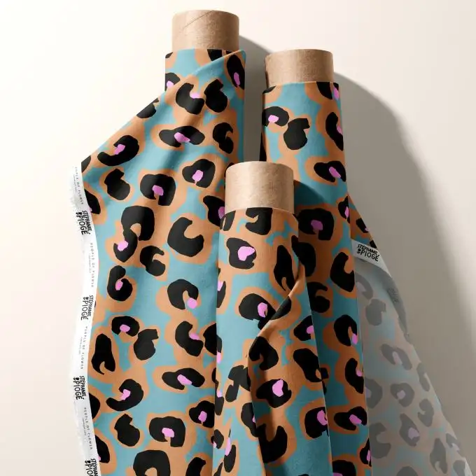 LEONARDO BLU PANAMA TOILE AL METRO