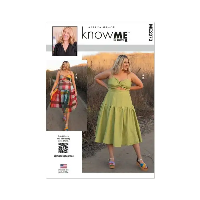 Modello Know Me ME2073Y5 top corto asimmetrico davanti 46-54