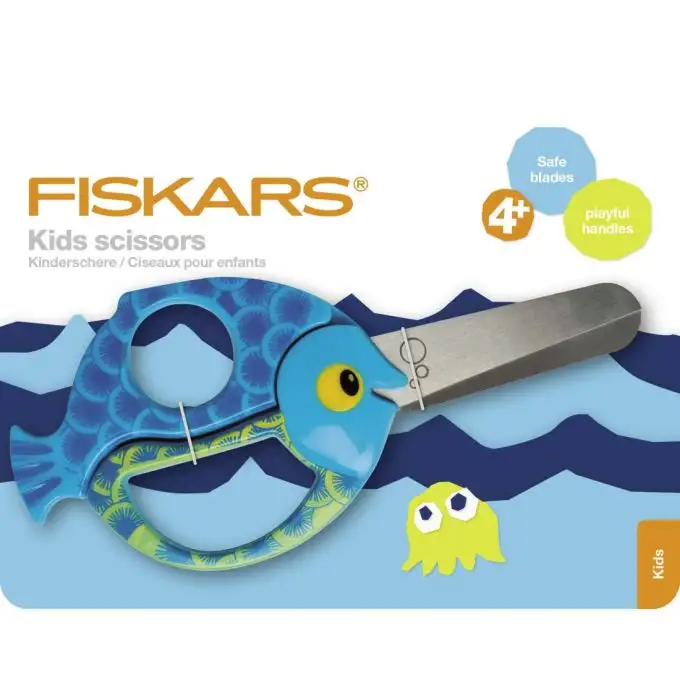 Forbici pesce bambino lame sicure 13 cm - Fiskars