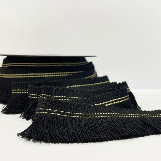 Frangia Noura 15mm nero