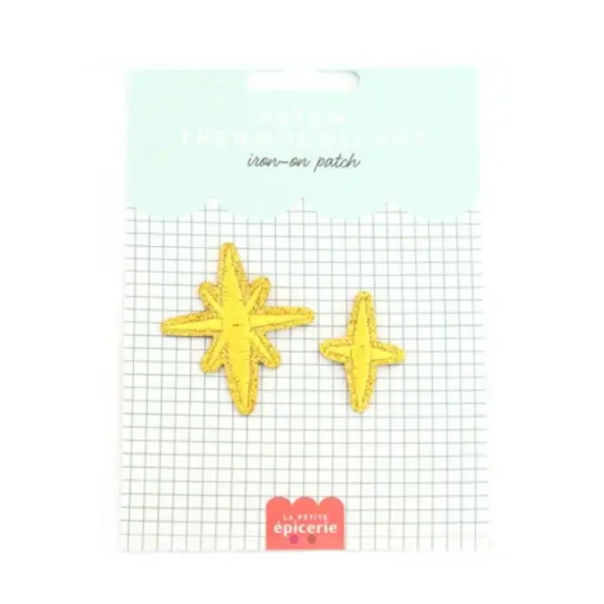 Patch termoadesivo stelle brillanti - La Petite Épicerie