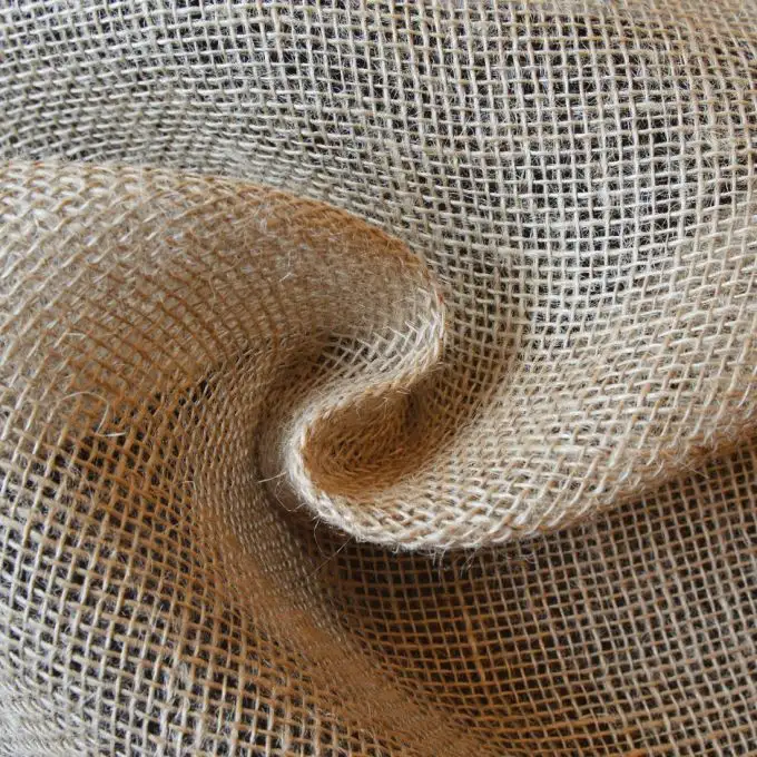 Tessuto in juta 130 cm